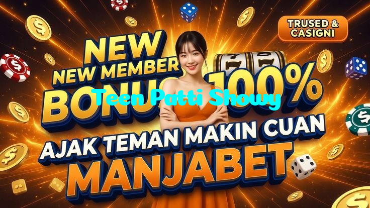 Teen Patti Showy خوش آمدید بونس +600% پیشکش موبائل ایپ کے پروموشن سیکشن میں دکھائی دیتی ہے۔